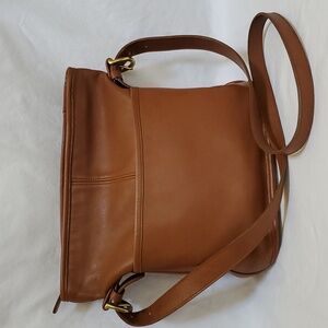 VINTAGE COACH BLEEKER 4153 BAG in BRITISH TAN